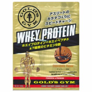 ゴールドジム(GOLD’S GYM)ホエイプロテイン ホエイペプチド チョコレート風味 1500g F5515 計量スプーン付…