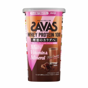 ザバス(SAVAS)フォーウーマン ホエイプロテイン100 ミルクショコラ風味 280g  for Woman WHEY PR…