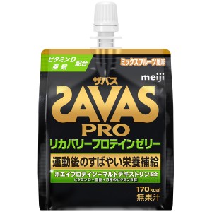 ザバス(SAVAS)リカバリープロテインゼリー 6 2630374 180g(Men’s、Lady’s、Jr)