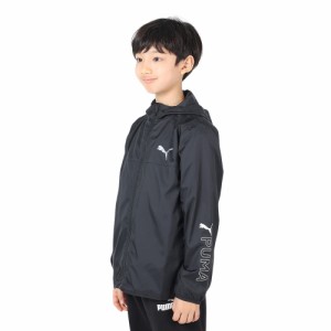 プーマ(PUMA)ジュニア 起毛トリコットウーブンジャケット 679555 01 BLK(Jr)