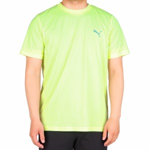 プーマ(PUMA)半袖Tシャツ メンズ ドライ 速乾 ドライプラス ワンポイント 522293 37 YEL(Men’s)