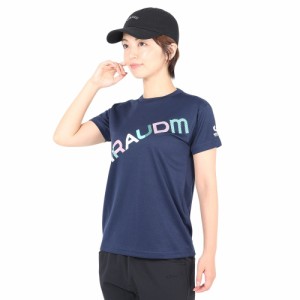 ジローム(GIRAUDM)半袖Tシャツ レディース プリントメッシュTRG CT2S3373-TR864-DGCD NVY(L…