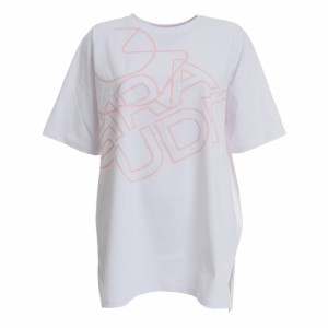 ジローム(GIRAUDM)半袖Tシャツ レディース プリント天竺チュニック CT2S3384-TR864-DGCD WHT(L…