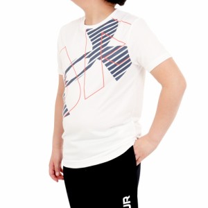 アンダーアーマー(UNDER ARMOUR)TECH SUPER BL 半袖Tシャツ 1378273 100(Jr)