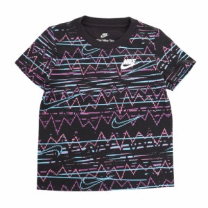 ナイキ(NIKE)半袖Tシャツ キッズ トドラー NEW WAVE AOP ※要サイズ確認 76K615-023(Jr)