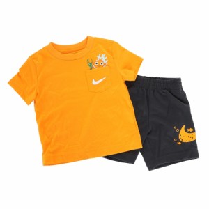 ナイキ(NIKE)半袖Tシャツ キッズ 上下セット 76K959-P6G(Jr)