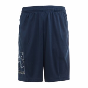 アンダーアーマー(UNDER ARMOUR)ハーフパンツ メンズ ロゴ ショーツ 1370397 408(Men’s)