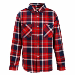 Slyde Vintage(Slyde Vintage)チェックシャツ 長袖 SV-20SSAP007-RED(Men’s)