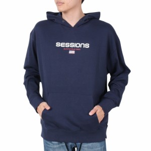 セッションズ(SESSIONS)FLAG 長袖パーカー 227188 NVY(Men’s)