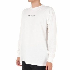 セッションズ(SESSIONS)ペイズリー ボックス 長袖Tシャツ 237198 WHT(Men’s)