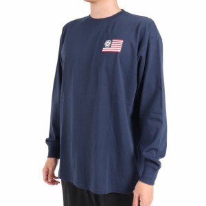 セッションズ(SESSIONS)長袖Tシャツ メンズ フラッグ  237199 NVY(Men’s)