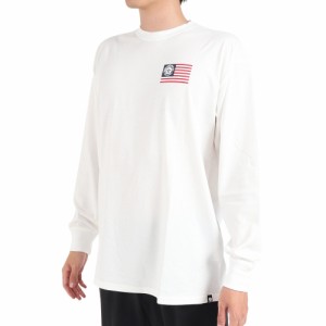 セッションズ(SESSIONS)長袖Tシャツ メンズ フラッグ  237199 WHT(Men’s)