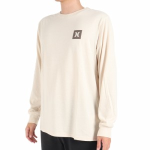 ハーレー(HURLEY)カットソー 長袖 ベージュ SLEEVE LOGO 長袖Tシャツ MLS2312031-NTL(Men…