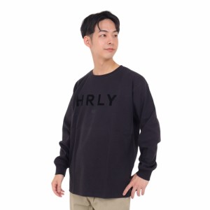 ハーレー(HURLEY)オーバーサイズ ブランドロゴ 長袖Tシャツ 23MLS2200001-CGY(Men’s)