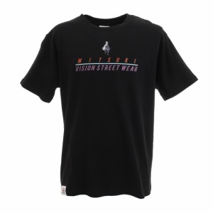 VISION(VISION)Tシャツ 半袖 ミツキTシャツ 9523159-01BLK オンライン価格 (Men’s)