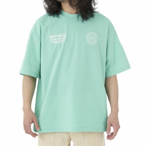 ラスティ(RUSTY)PEARTEX半袖Tシャツ 913500EME ドライ 軽量 UVカット ストレッチ(Men’s)