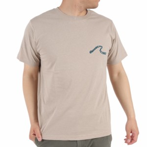 クイックシルバー(Quiksilver)半袖Tシャツ メンズ RIPPING LOGO 23SPQST231009BGE(Me…