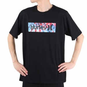 ハーレー(HURLEY)tシャツ 半袖 ブラック 黒 TIE-DYE BOX 半袖Tシャツ MSS2310002-BLK(Me…