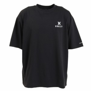 ハーレー(HURLEY)半袖Tシャツ メンズ プリントオーバーサイズ バックロゴ MSS2310029-BLK(Men’s)