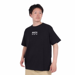 ルーカ(RVCA)TEXTBOOK MID 半袖 Tシャツ BE04A241 BLK(Men’s)