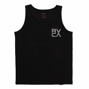 ルーカ(RVCA)ノースリーブ バックプリント FOARMING TANK タンクトップ BC041358 BLK(Men’s)