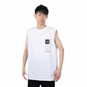 ルーカ(RVCA)VA VENT SURF タンクトップ ラッシュガード BE041806 WHT(Men’s)