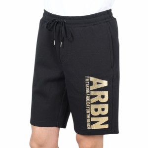 エアボーン(ARBN)ハーフパンツ メンズ LOGO FLEECE 22S-ARBN-027PT-BLK(Men’s)