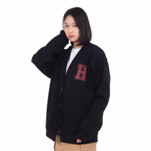 ハーレー(HURLEY)オーバーサイズ カーディガン 23 WSW2200002-BLK(Lady’s)