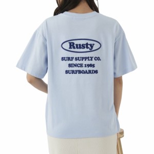 ラスティ(RUSTY)半袖Tシャツ レディース 吸汗速乾 UVカット 923502BLU(Lady’s)