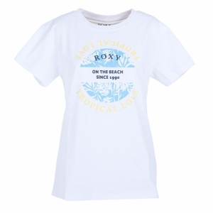 ロキシー(ROXY)Tシャツ レディース TROPICAL LOVE 23SPRST231104WHT(Lady’s)