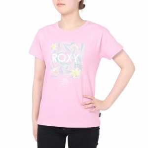 ロキシー(ROXY)半袖Tシャツ レディース ボックス ボタニカル 23SPRST231612YPNK(Lady’s)