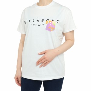 ビラボン(BILLABONG)Tシャツ レディース パターン ロゴポケット BD013203 WHT(Lady’s)