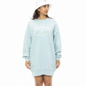 ビラボン(BILLABONG)COLLEGE LOGO スウェットワンピース BD014363 GEP0(Lady’s)