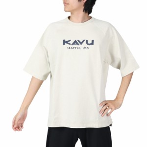 カブー(KAVU)半袖Tシャツ ヘビーウェイト Tシャツ 19821807 NTL キナリ(Men’s)