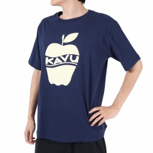 カブー(KAVU)半袖Tシャツ アップル Tシャツ 19821824 NVY ネイビー(Men’s)