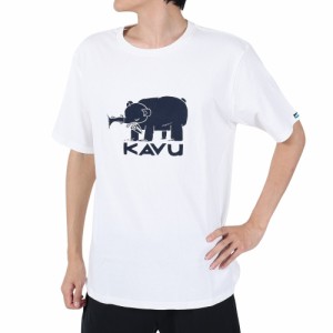 カブー(KAVU)半袖Tシャツ ハイベア Tシャツ 19821828 WHT ホワイト(Men’s)