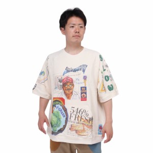 ゴースローキャラバン(GOSLOWCARAVAN)インレイ 落書きMIXラグランTシャツ 322603 NTL(Men’s、L…