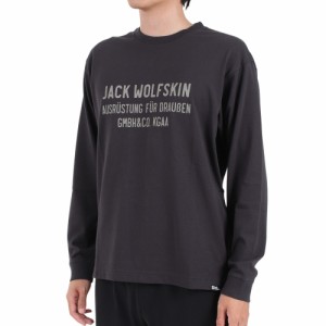 ジャックウルフスキン(JackWolfskin)長袖Tシャツ ロンT JP CORP SIGN 長袖Tシャツ 5032551-…