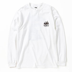 カブー(KAVU)コーヒー ロングスリーブTシャツ 19821939 WHT(Men’s)