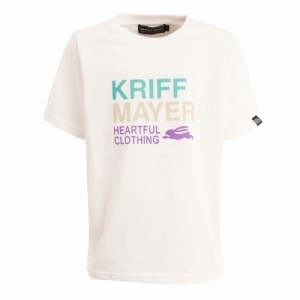 クリフメイヤー(KRIFF MAYER)3カラーロゴ半袖Tシャツ 2147822K-5:OFF(Jr)