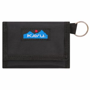 カブー(KAVU)三つ折り財布 レベンニュー ウォレット 19811185001000 ブラック(Men’s)