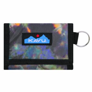 カブー(KAVU)三つ折り財布 レベンニュー ウォレット 19811185029000 ダークグレー(Men’s)