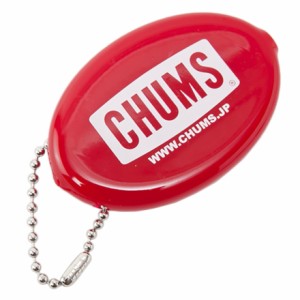 チャムス(CHUMS)コインケース チャムスロゴクイコインウィズ ボールチェーン CH61-1150-R001 レッド(Men…