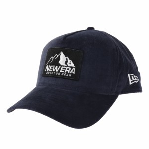 ニューエラ(NEW ERA)帽子 キャップ 9FORTY A-Frame マイクロコーデュロイ マウンテンロゴ フェルトパッチ…