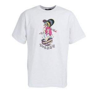 エクストララージ(XLARGE)FASCINATING SNAKE WOMAN 半袖Tシャツ 101222011019-WHI…