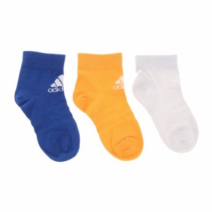 アディダス(adidas)キッズ アンクルソックス 3足組 YY208-HF4717(Jr)