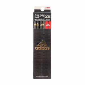 アディダス(adidas)かきかた鉛筆 AI04 黒金 2B 赤入り K56062B(Men’s、Lady’s、Jr)