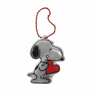 スヌーピー(SNOOPY)リフレクターキーホルダー スヌーピー ハート 129383-19(Men’s、Lady’s、Jr)