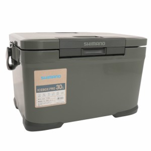 シマノ(SHIMANO)クーラーボックス アイスボックス 30L 保冷 PRO NX-030V カーキ 01