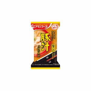 アマノフーズ(AMANO FOODS)フリーズドライ いつものおみそ汁贅沢 豚汁 即席 インスタント